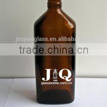 550ml high quality amber glass bottles