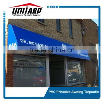 printable PVC awning tarpaulin fabric