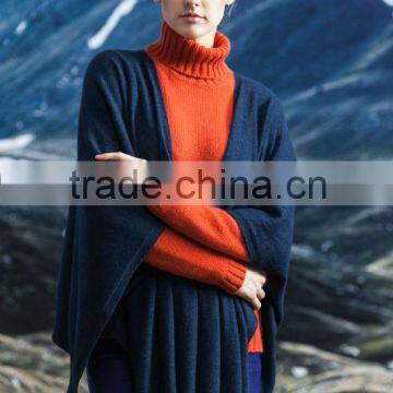 2014 fashion knitted cashmere shawl
