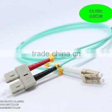 hot selling china factory LC-SC OM3 fiber optic Patch cord with low price