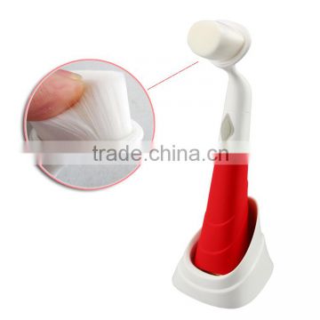 New Products Waterproof Face Skin Cleansing Brush Machine Rechargeable Sonic Electric Facial Brush For Exfoliating And Massage