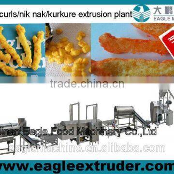 Kurkure/Cheetos/Nik Naks/Corn Chips making/processing/production equipment/machine/machinery/plant/line/plant