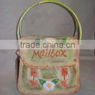 Fujian wholesale crafts mailbox wholesale metal made garden