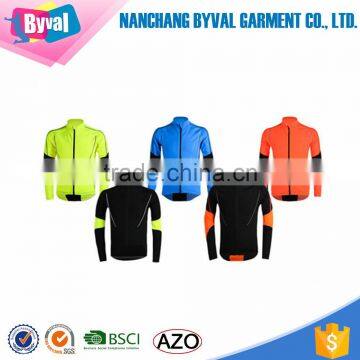 Wholesale Cycling Club Jacket For Bikers Long Sleeve Sportwear With Zipper Outdoor Cycling Wear