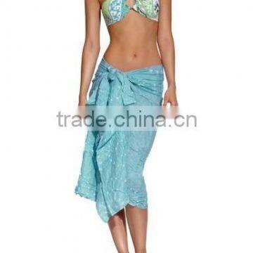 lady's beach pareo cover up 2011new style