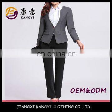 OEM female business tailored pant suits