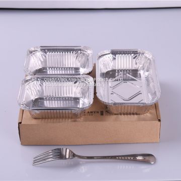930ml Takeaway Disposable Food Grade Aluminium Foil Container