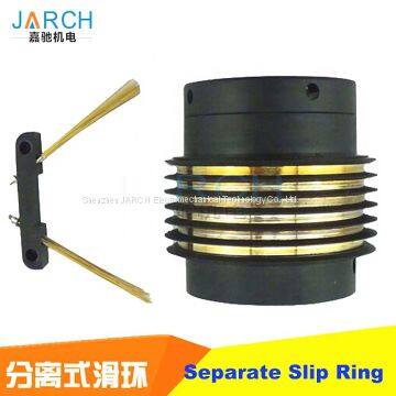 Cable reel drum Precise 50.8mm separate slip ring of Through Bore Slip Ring  from China Suppliers - 160632781