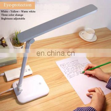 Fashion Folding LED Desk Lamp Student Reading Eyesight USB Charging Desk Lamp for Office Dorm Book room