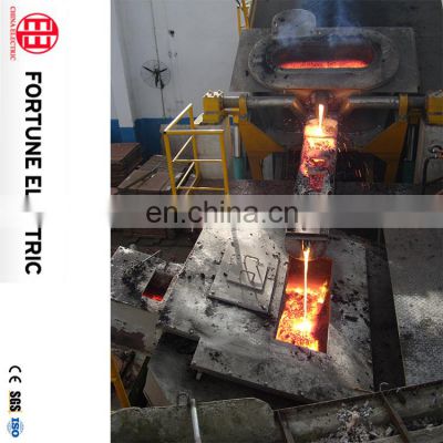 continuous casting machine of copper based alloys,specially higher diameter rods, strips & tubes