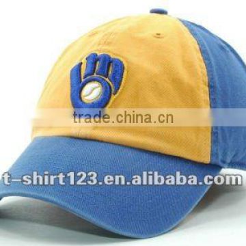 100% cotton twill embroidered baseball Hat