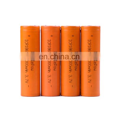High Rate Discharge 10C 20A 3.7v 2000mah Lithium Ion battery for ebike