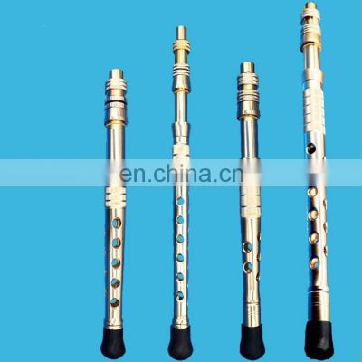 Wholesale Wei Hai  DIY full metal golden fishing rod hollow carved aluminum handle high quality fishing gear fishing rod