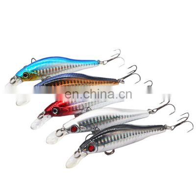 Wholesale Price 9.8cm/12g minnow Fishing Lures Hard Bait Wobbler sea bass fishing plastic lures