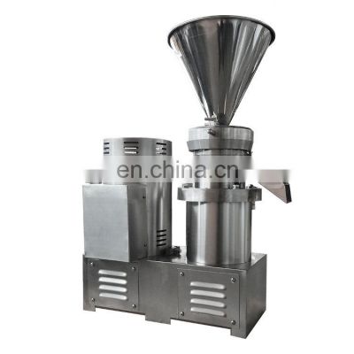 almonds butter making machine chilli colloid mill commercial factory supply fish meat mincing machine bone mincer