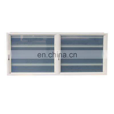 Superhouse Outside wall balcony Anti theft bar aluminum glass louvre