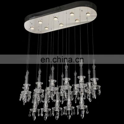 high quality crystal chandelier modern hanging light living room crystal chandeliers pendant lights