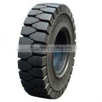 Solid tyre for forlift with different size