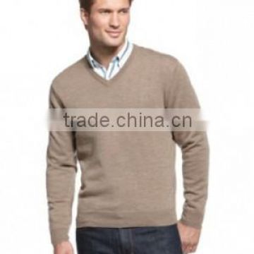 wool sweater design for boys fashion v neck sweater