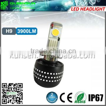 Universal CREE Xlamp CXA1512 72w 3900 lumen h9 cree led headlight