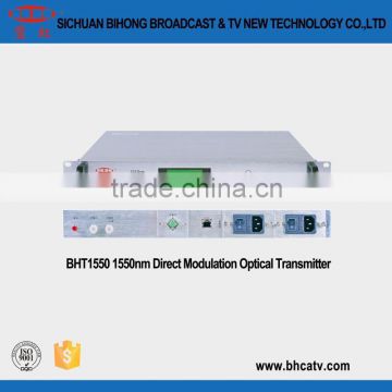 Integrated high-performance microprocessor direct modulation optical transmitter