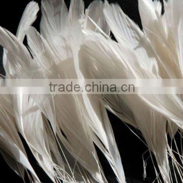 white stripped coque feathers LZXZ00288