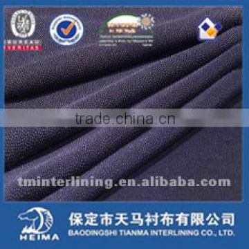 twill woven fusible interlining/ thick/ fusible/ great quality