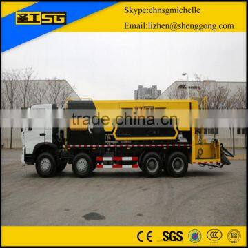 Qualified Fiber surfacing paver,slurry paver