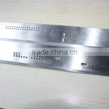 Precision custom aluminum front panel plate CNC machining service
