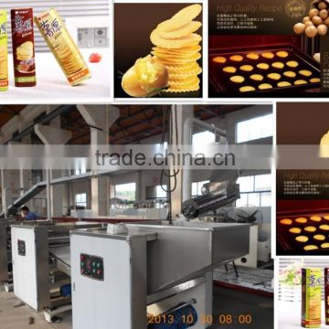 2015 hot sale no fried potato chips production line / potato biscuit production line
