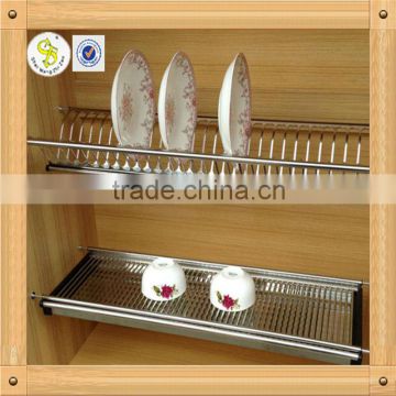 Professional production stainless steel 201 kitchen dish rack