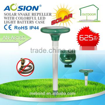Top Rated Unique Garden With LED Light vibrating solar Sonic snake deterrent