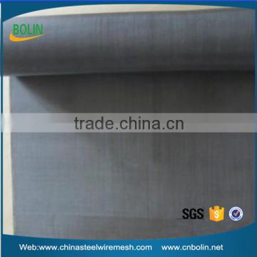 China supplier 50 80 100 mesh plain weave titanium wire mesh/titanium metal fabric