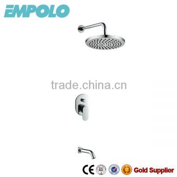 Round Shape Solid Brass Shower Set for Bathroom 11 3702