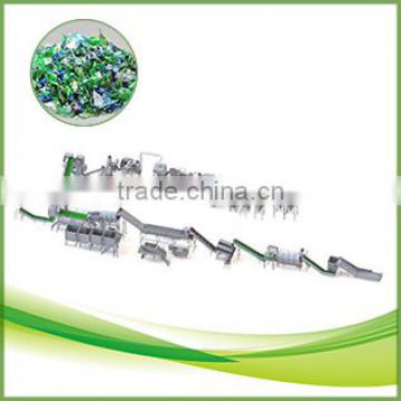High-tech pet plastic recycling and cleaning production line CE ISO TUV Certificate