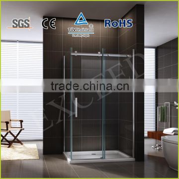 New sliding design 8MM-10MM tempered glass shower enclosure EX-810