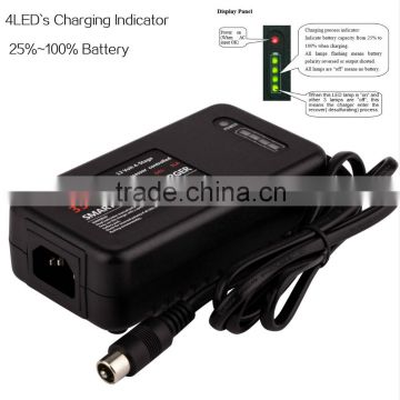 Tank 12V 3A Lead-acid Battery Charger with Four-stage Charging