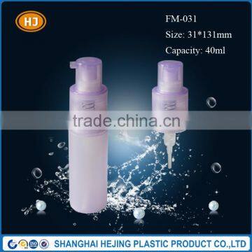 40ml foam pump bottle foam soap bottle for travel set