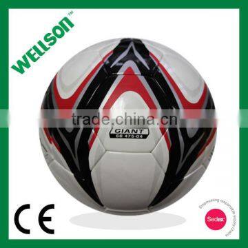Laminated seamless PU soccer ball