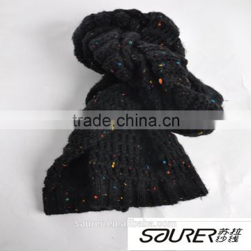eco-friendly fashionable knitting scarf