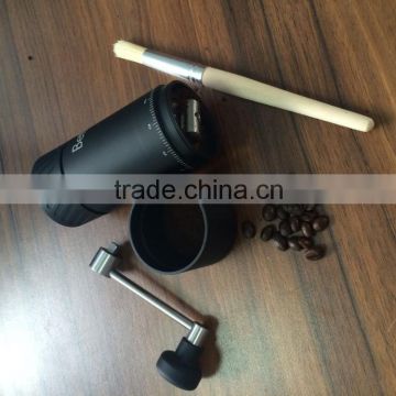 Small stainless steel Chinese Medicine grinder High quality Manual Coffee Burr Grinder Hand coffee bean miller