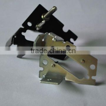 steel sheet custom fabrication, steel bracket/ aspectual connector cnc bending and punching manufacture, steel stamping parts