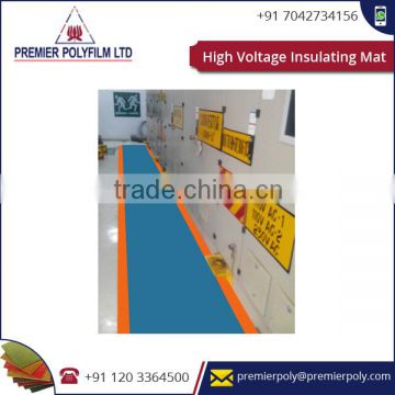 High Elasticity And Simple To Install High Voltage Protecting Mat