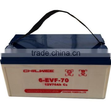 Chilwee Brand Electric Vehicle Battery, 12V 70Ah B