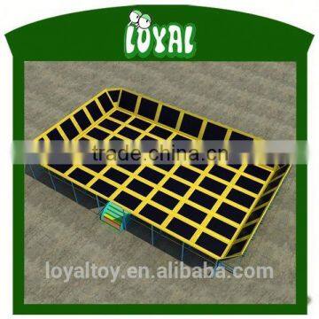 2016 hot Sale fold away trampoline, free design trampoline underground, top 1 enclosure trampoline