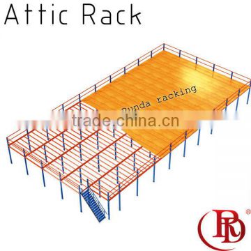 RD warehouse storage attic rack