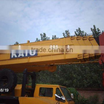 powerful 120t Japan used KATO mobile hydraulic lorry truck crane