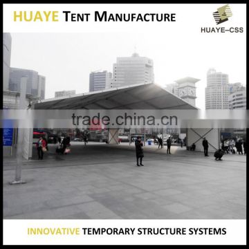 Hot sale high quality curve aluminum structure material stretch tent fabric waterproof