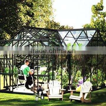 lowes clear garden deocration curved glass polycarbonate sunroom