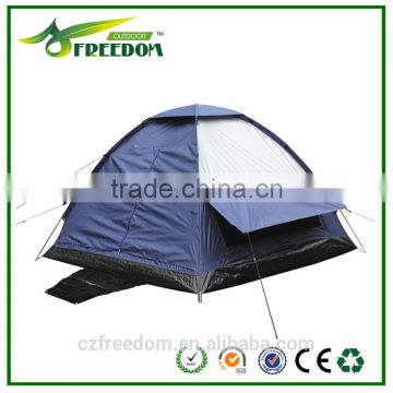 M205 x P205 Y130cm cheap big sleeping area camping tent